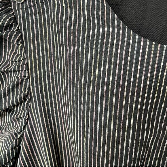 NWT Revolve x Tularosa Carla Dress in black multi stripe - Picture 6 of 16